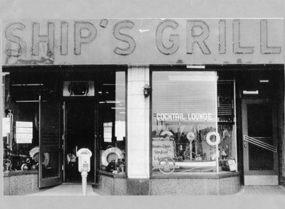 ships grill 1950
